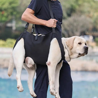Dog Lift Harness for Stairs Dog Recovery Sling Thicken Handle Dog Assist Belt Pet Rehabilitation Lift Vest Adjustable Strap