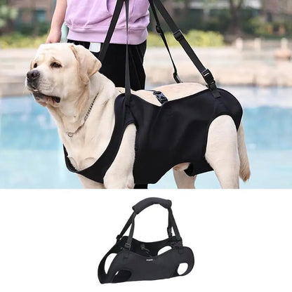 Dog Lift Harness for Stairs Dog Recovery Sling Thicken Handle Dog Assist Belt Pet Rehabilitation Lift Vest Adjustable Strap